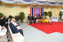 ตรวจเยี่ยมความก้าวหน้าในโครงการปรับปรุงแก้ไขปัญหาสิ่งแวดล้อม ณ ศูนย์เวชศาสตร์ฟื้นฟูสวางคนิวาส